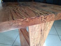 Modern Spalted Austrailian Pine End Table. 1 small