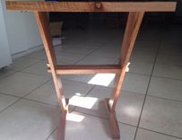 Modern Spalted Austrailian Pine End Table. 4 small