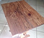 Modern Spalted Austrailian Pine End Table. 5 small