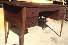 Black Walnut Desk (Ask About 'Green Piece' Option) 2 small