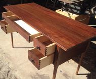 Black Walnut Desk (Ask About 'Green Piece' Option) 6 small
