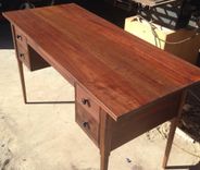 Black Walnut Desk (Ask About 'Green Piece' Option) 1 small