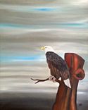 Majestic Eagle Oil Painting 1 small