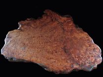 Large Live Edge Redwood Burl Slab Coffee Table, Burl Pine Log Base With Turquoise Inlay 3 small