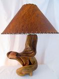 Rustic Ranch Log Furniture Juniper Table Lamp 1 small