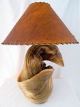 Juniper Wood Rustic Table Lamp 1 small