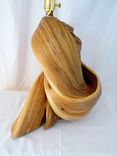Juniper Wood Rustic Table Lamp 5 small