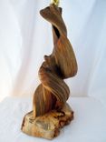 Twisted Cedar Juniper Rustic Table Lamp 2 small