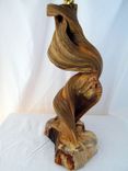 Twisted Cedar Juniper Rustic Table Lamp 3 small
