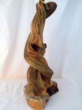 Twisted Cedar Juniper Rustic Table Lamp 4 small