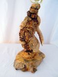 Pine Burl Rustic Wooden Log Table Lamp Mountain Cottage Decor 5 small