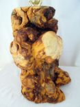Handmade Wooden Burl Pine Rustic Log Table Lamp Country Home Decor 5 small