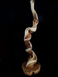 Juniper Wood Floor Lamp With Turquoise Inlay 3 small