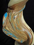 Turquoise Inlay Juniper Floor Lamp 5 small