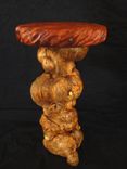 American Horse, Art Sculpture Pedestal Table 3 small