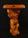 Not Afraid Of Pawnee, Art Sculpture Pedestal Table 6 small