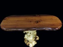 Curly Redwood Slab Tables 3 small