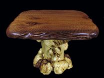 Curly Redwood Slab Tables 5 small