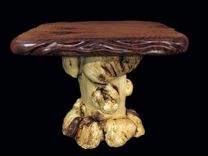 Curly Redwood Slab Tables 8 small