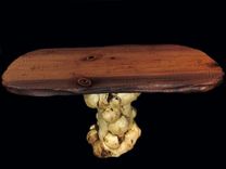 Curly Redwood Slab Tables 9 small