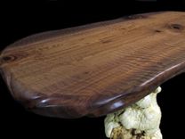 Curly Redwood Slab Tables 10 small