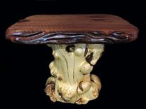 Curly Redwood Slab Tables 11 small
