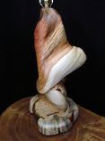 Rustic Twisted Juniper Log Table Lamp, Wood Home Decor 4 small