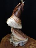Rustic Twisted Juniper Log Table Lamp, Wood Home Decor 2 small