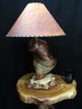 Juniper Table Lamp, Log Home Decor 1 small