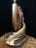 Twisted Juniper Log Table Lamp, Lodge Home Lighting 4 small