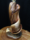 Twisted Juniper Log Table Lamp, Lodge Home Lighting 6 small