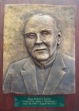 Bas-Relief Bronze Casting Of Father Lawler 1 small