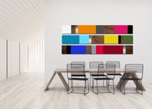 Mod Chevron 60x24 - Wood Wall Art, Metal Wall Art, Modern Wall Art, Wall Decor 2 small