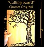 Anniversary gift, Wood, Five year, Couples gift, Family name, Cutting Board, Custom, Charcuterie Board, Hand Created Designs, No Machines Used 2 small