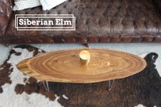 Ellipse Cut Live Edge Coffee Table 4 small