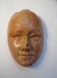 Death Masks, Made Of Air-Dry Clay, In Various Finishes And Distressed Surfaces 3 small