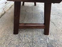 Walnut Coffee Table, Live Edge, Soft Mild Curves 5 small