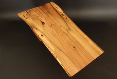 Spalted Maple Slab Coffee Table On Sapele Legs 6 small