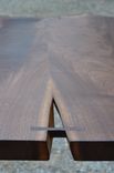Walnut And Stainless Steel High Table 4 small
