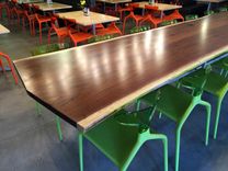 Live Edge Reclaimed Wood Slab Table 3 small