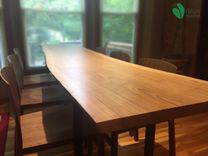 Live Edge Reclaimed Wood Slab Table 2 small