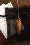 Spalted Maple Wearable Sculpture Pendant 3 small