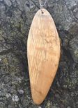 Spalted Maple Wearable Sculpture Pendant 5 small