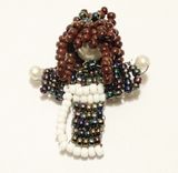 Beaded Art Dolls, Fairy, Geisha & Mermaid 2 small
