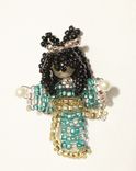 Beaded Art Dolls, Fairy, Geisha & Mermaid 3 small