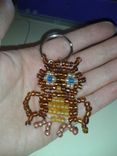 Beaded Insect And Animal Keychains/Zipper Pulls 1 small