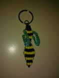Beaded Insect And Animal Keychains/Zipper Pulls 3 small