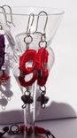 Red Hat Lady Jewelry Set 4 small