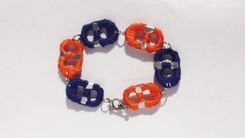 Hand Sewn Pop Tab Bracelets, Sports, Seasonal, Etc. 2 small
