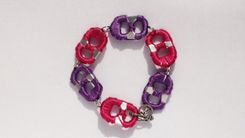Hand Sewn Pop Tab Bracelets, Sports, Seasonal, Etc. 4 small